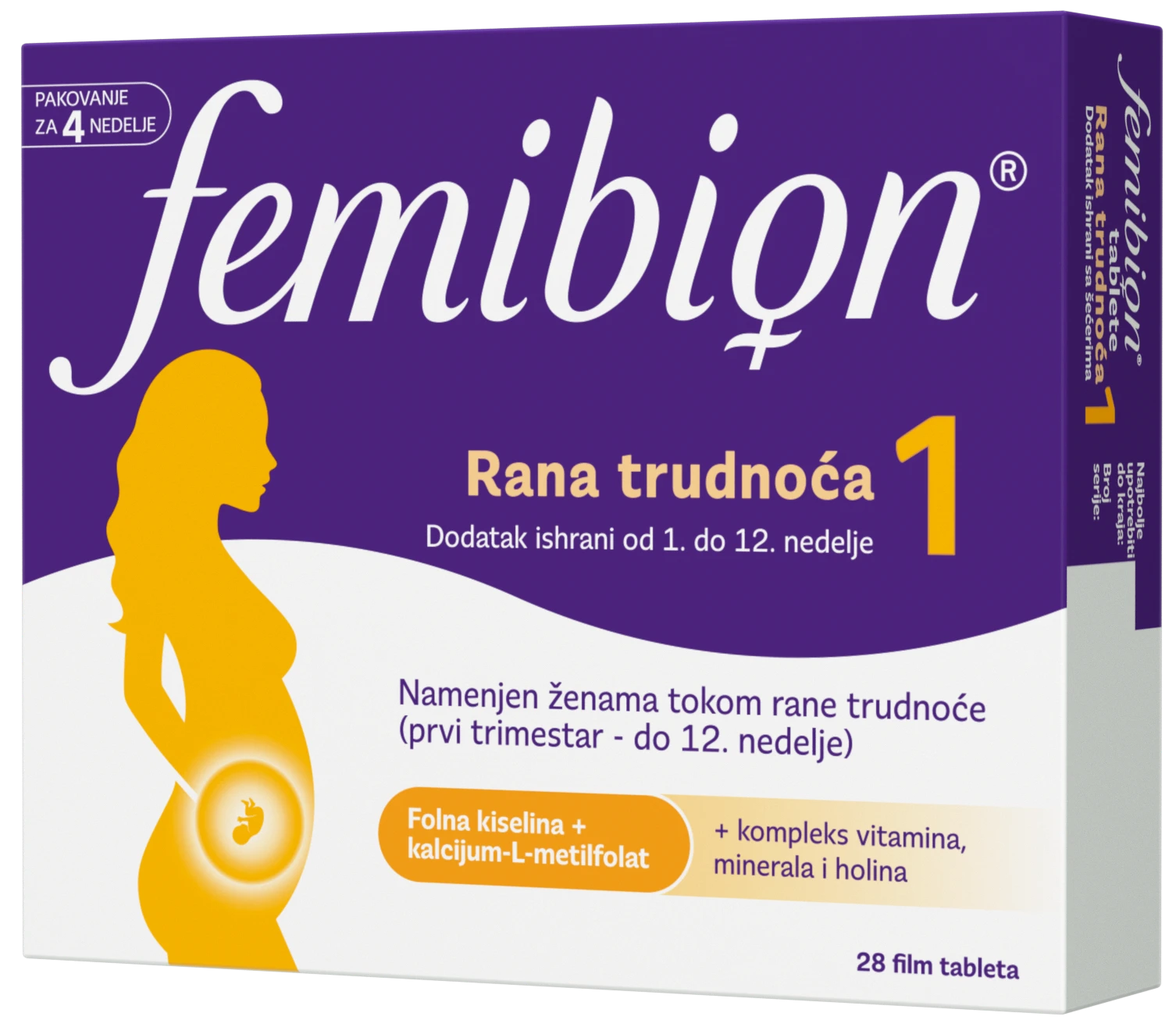 Femibion proizvod 1 tablete
